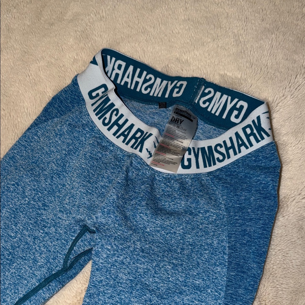 Gymshark blue Heather Leggings